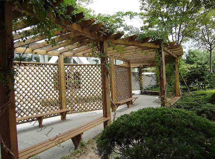 公園景區防腐木解決方案